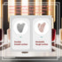 TIKMOON Set, Gua Sha Scraping Tool Heart-Shaped Metal Gua Sha Face Massage Tool, Facial Massage Wand for Face, Neck