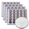 100 Packs CR2032 3V Lithium Coin Cell Batteries, 230mAh Bulk