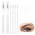 2pcs Eyebrow Microblading Marker Pens, Skin Marker Pen for Eyebrow Makeup Position Mapping with 4 Refills (White)