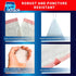 13 Gallon Drawstring Trash Bags, White Garbage Bags, Unscented, 132 Count, Strong Can Liners for Kitchen Home Office