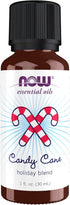 NOW Essential Oils Candy Cane Oil Blend, Refreshing Minty Scent, 1-Ounce, Steam Distilled & CO2 Extracted