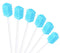 (50 Pack) Disposable Unflavored Mouth Swabs, Sterile Oral Swabs for Dental Cleaning