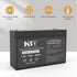 KBT KEEP BETTER TECH 6V 15Ah LiFePO4 KBT Rechargeable Lithium Battery Replacement, Long Lasting Life, with Charger
