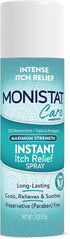 Monistat Instant Itch Relief Spray for Women, Maximum Strength Feminine Care, 2 oz