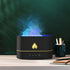 ShanQuilyx 250ml 3 Diffuser Humidifier, Essential Oil Diffuser with Flame Pattern Light, USB Powered Air Humidifier