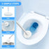 KFRRZC 30 Disposable Toilet Wand Refills, Toilet Bowl Cleaner Scrubbing Pads, Ct
