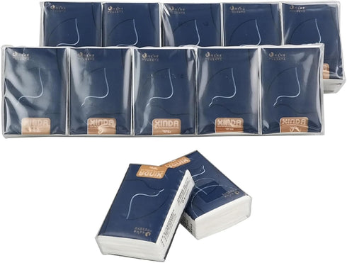 Hommp 4-ply Packs (120 Packs), Packs Pocket Facial Tissues Mini Pocket Tissue