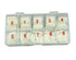 Yueton 500 Pack Natural Color Full Cover UV Gel False Nail Art Tips + Box for DIY Design