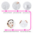 Natural 24Pcs DIY Compressed Facial Mask Cotton Face Mask Sheet for Skin Care