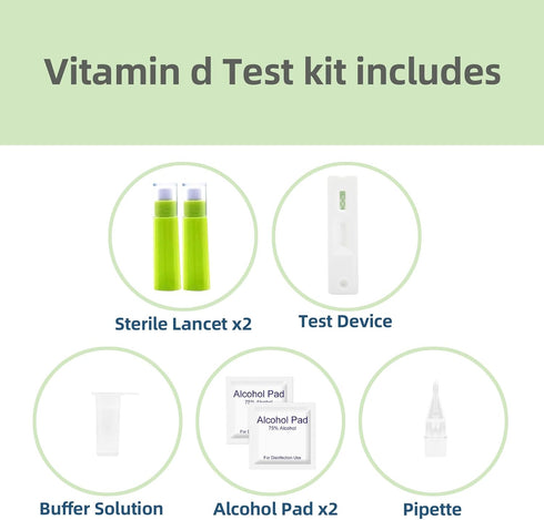 krojpen Vitamin d Test kit at Home,he Result is Highly Accurate, Easy to Read and use