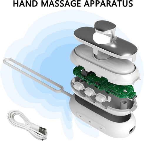 Handheld Relaxation Device, Compact Device, Massage Improves Mood and Focuses Attention, Supports Calmness, Small