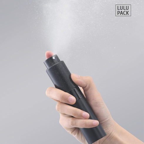 1oz Perfume Atomizer, 30ML Empty Cologne Spray Bottle, Travel Perfume Sprayer Dispenser (1PCS, Black)