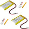 (2 Pack) 403048 Lipo Battery 3.7v 800mAh Replacement Batteries for Multiple Devices with PH 2.54 & PH 2.0 JST Connector