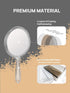 OMIRO Hand Mirror, Double-Sided Handheld Mirror 1X/3X Magnifying with Handle, Set of 3 (Clear)