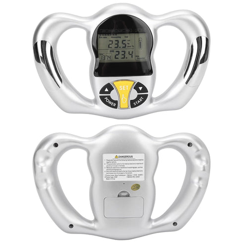 Handheld Body Fat Loss Monitor, Body Composition Monitor with Scale, BMI Meter Fat Analyzer Health Monitor Body Fat Monitor Device Handheld Body Fat Measurement Tool