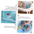 Baby Bath Chair for Boys and Girls Non-Slip Infant Shower Seat Anti-Skid Mat Sturdy Plastic for Safe Bathing Suitable