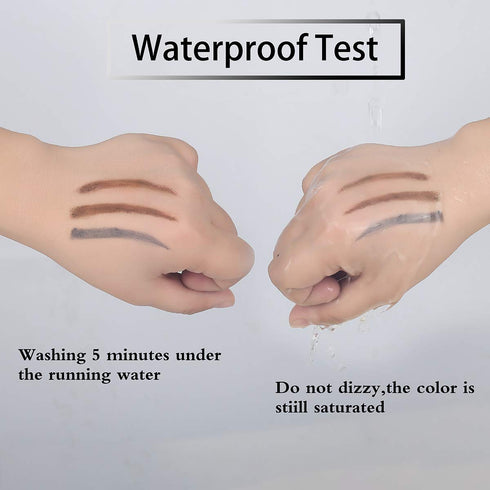 Soft Eyebrow Pencil in Blonde - Waterproof, Smooth, Natural, Cruelty Free (Light Brown #4)