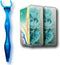 T.Smile NoFuss Dental Flosser Kit, 5-inch Long Handle & Refill Heads, Extra-Strength Floss for Comfortable Clean