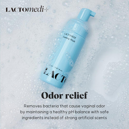 Set LACTOMEDI Feminine Foaming Wash & Feminine Wipes