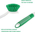 Dish Brush with Handle, 2 Pack Kitchen Scrub Brushes with Built-in Scraper for Cleaning Dishes and Pots