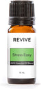 Stress Easy Essential Oil Blend by Revive Essential Oils, 100% Pure Therapeutic Grade for Diffuser and Aromatherapy