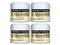 MASON NATURAL Collagen Premium Skin Cream, Anti Aging Face and Body Moisturizer, Pear Scent, 2 OZ (4-Pack)