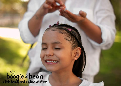 Kids Curly Hair Products - Natural Coconut Mango Hair Butter for Braids & Twists