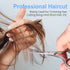 Eyebrow Scissors, Small Stainless Steel Scissors for Hair, Eyebrows, Nose Hair, Beard, Eyelashes, Cuticle - ASONTAO