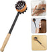 Hammer Mikinona Manual Massage for Body with Dual Head Tapping Lightweight Wooden Therapy Stick for Neck Back Waist
