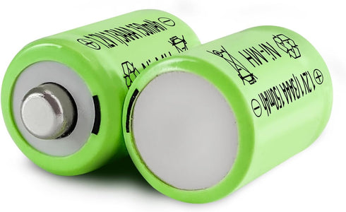 JINTION 1/3 Rechargeable AAA 150mAh Button Top NiMH Battery, 12 Pack for Solar Lights