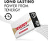 Tenergy 6LR61 9V Alkaline Battery, Non-Rechargeable Battery for Smoke Alarms, Guitar Pickups, Microphones and More, 12 Pack