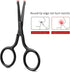 Nose Ear Facial Scissors, Nose Hair Scissors Rounded Tip Moustache Beard Facial Eyebrow Grooming Scissor Trimmer for Men by Yinhing