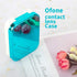 ofone Contact Lens Case, Two Pack Portable Travel Cases with Remover Tool, Tweezers, Mirror, Solution Bottle