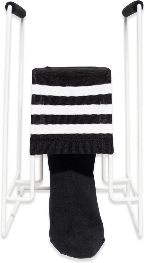 Rehabilitation Advantage Stocking Donner Sock Aid Tool for Compression Socks or Stockings Durable Metal Frame, Soft