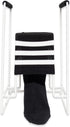 Rehabilitation Advantage Stocking Donner Sock Aid Tool for Compression Socks or Stockings Durable Metal Frame, Soft