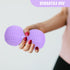 HOODANCOS 1pcs Peanut Massage Ball Double Lacrosse Trigger Point Tool for Neck and Back Fascia Release, Foot Arch