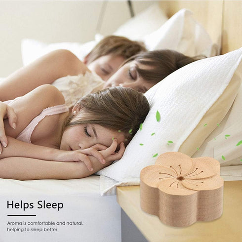 Risprsulen Woodiness Essential Oil Diffuser Fragrance Diffused Sleep Aid Aromatherapy, Flower Shaped Essential Oil
