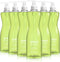 Method Gel Dish Soap, Lime + Sea Salt, Biodegradable Formula, Tough on Grease, 18 Fl Oz, Pack of 6