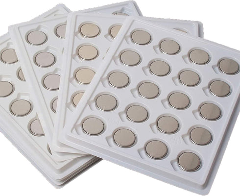 anmas rucci 100 Pieces CR2032 3V Lithium Coin Button Cell Batteries