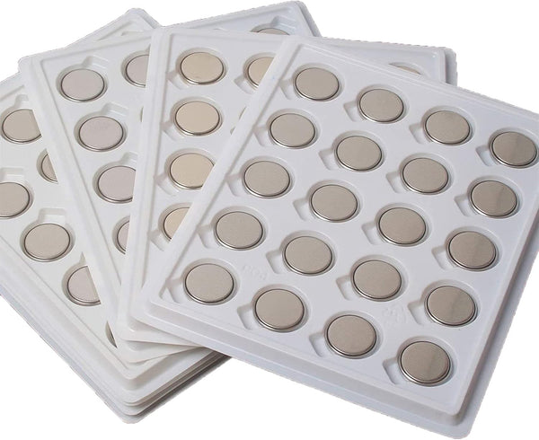 anmas rucci 100 Pieces CR2032 3V Lithium Coin Button Cell Batteries