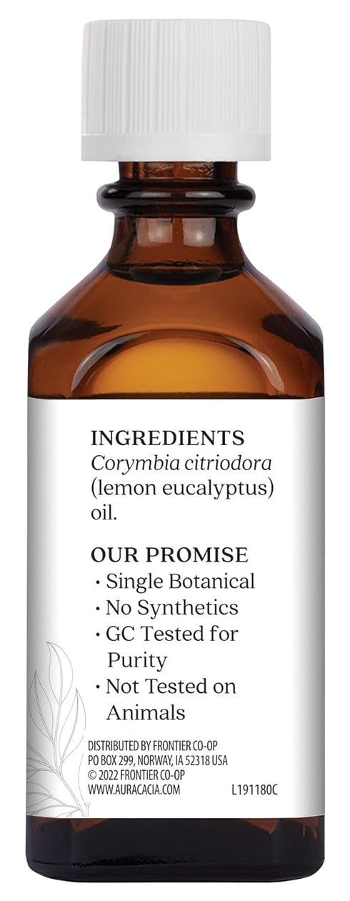 Aura Cacia Awakening Essential Oil - Lemon Eucalyptus, 2 fluid ounce