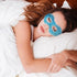 USA Merchant - 2 Pack Therapeutic Spa Gel Bead Eye Masks - Reusable Hot/Cold Compress Therapy for Puffy Eyes