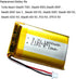 1400mAh 3.7v Battery Replacement for Turtle Beach Stealth 700X, Stealth 600X, Stealth 600P, Stealth 500P Headset, LucidSound LS15X, JBL TOUR ONE M2 Headset, ROG Strix Fusion 700 Headset Battery