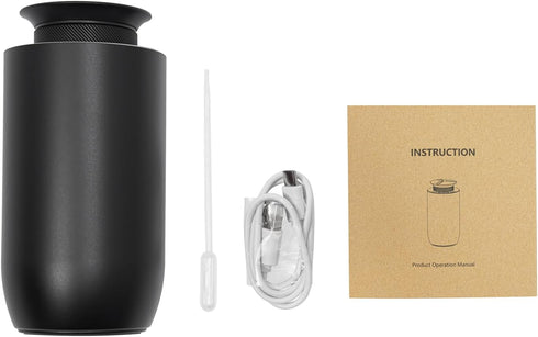 RENJLUN 10ml AN8 Waterless Diffuser, Rechargeable Scent Diffusers with Capacity, Battery Operated Mini Scent Air