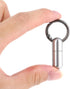 Qianyu 2 PCS Small Pill Case Micro Keychain Pill Holder Portable Waterproof Container Tiny Pocket Medicine Organizer
