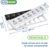 EZY DOSE Push Button (7-Day) Pill Case, Medicine Planner, Vitamin Organizer, 2 Times a Day AM/PM, Large Compartments