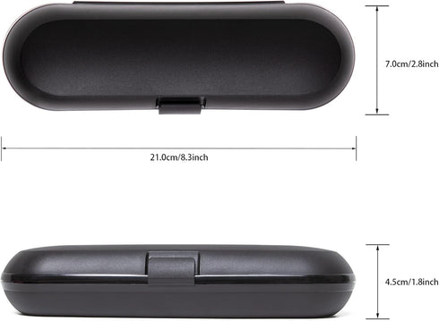 Nincha Electric Toothbrush Travel Case for Oral B & Philips Sonicare,Black