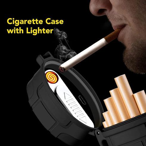 Module Box, Waterproof Airtight Container, Smell Proof Cigarette Case for 100mm King Size, Multipurpose Pocket Box