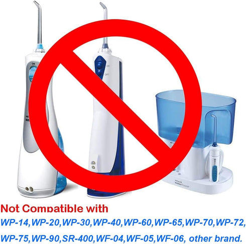 Plaque Seeker Replacement Tips for Waterpik Water Flossers, 4-Pack Oral Irrigator Tips