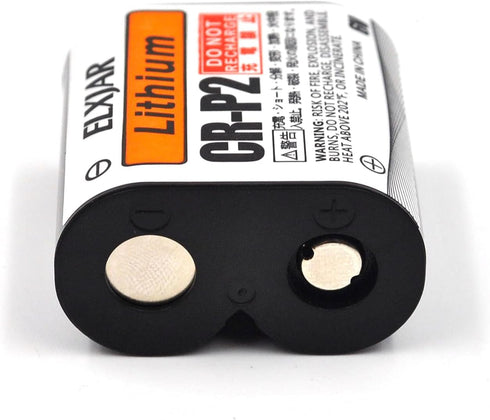 hflexgrad (3-Pack) 6V 1500mAh CR-P2 223A 2CR-P2 EL223AP DL223A Lithium Photo Battery Replacement for Cameras and Flash
